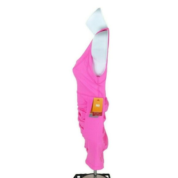 Lucy Core Method Pink Compression Athletic Tank Top Womens X-Small Stretch - Picture 5 of 13